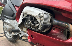 Unfallschaden an einem Motorrad 6.000,00 Euro Schaden