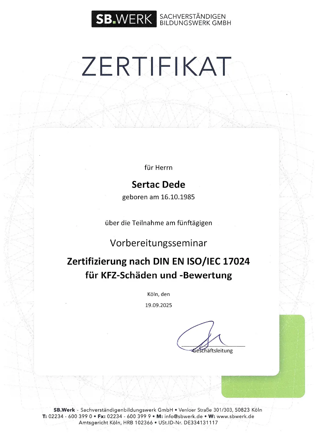 sertac-dede-zertifikat-iso_iec-17024-sb-werk